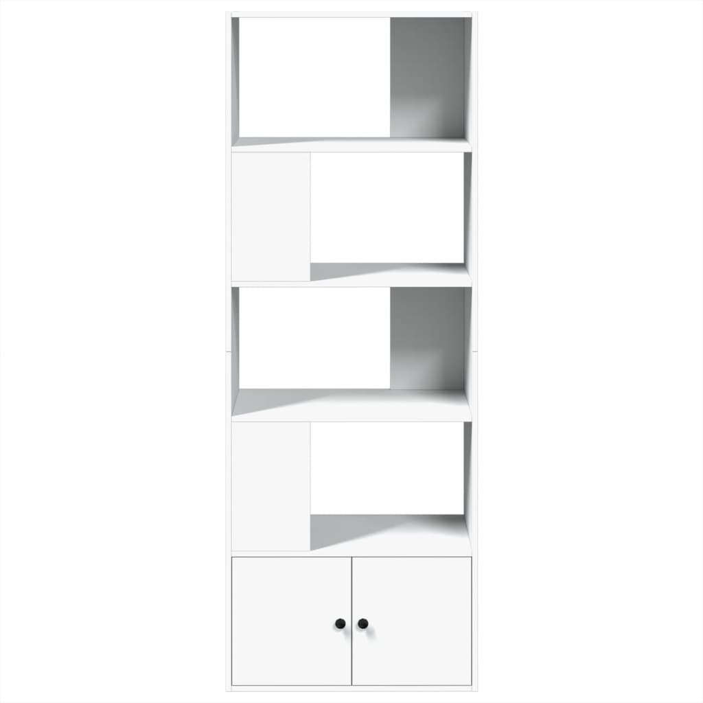 Estante 70x36x189 cm derivados de madeira branco - Image 2