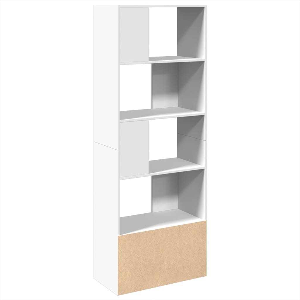 Estante 70x36x189 cm derivados de madeira branco - Image 4