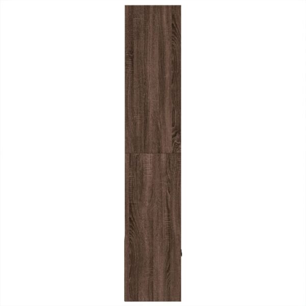 Estante 70x36x189 cm derivados de madeira carvalho castanho - Image 3