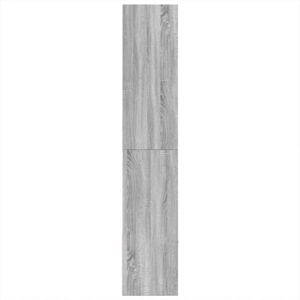 Estante 100x36x189 cm derivados de madeira cinzento sonoma - Image 3