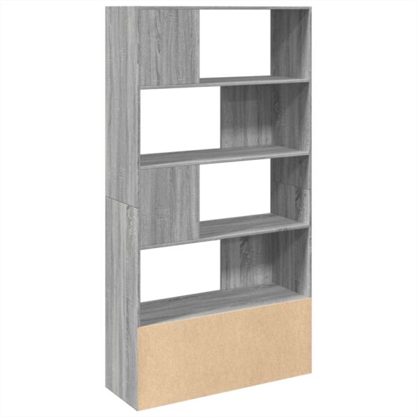 Estante 100x36x189 cm derivados de madeira cinzento sonoma - Image 4