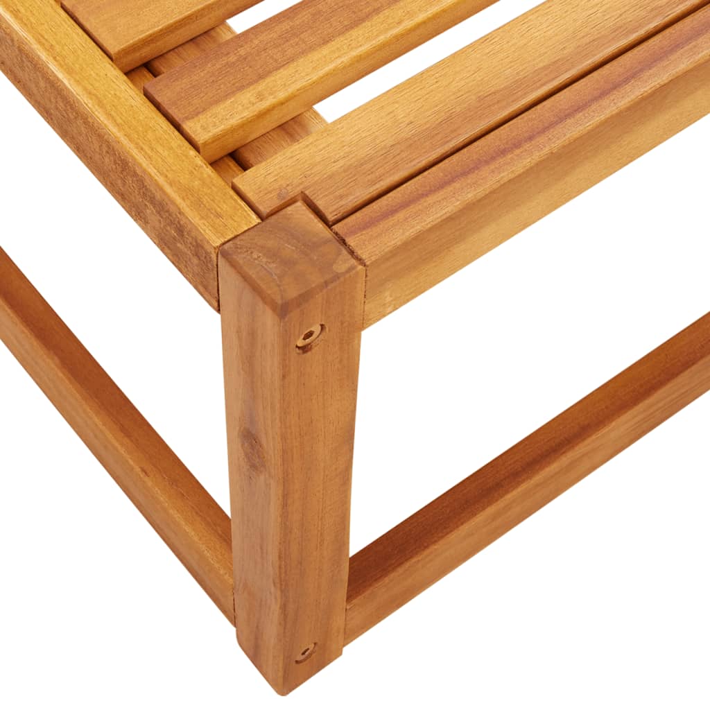 6 pcs conjunto de sofás de jardim com almofadões acácia maciça - Image 9