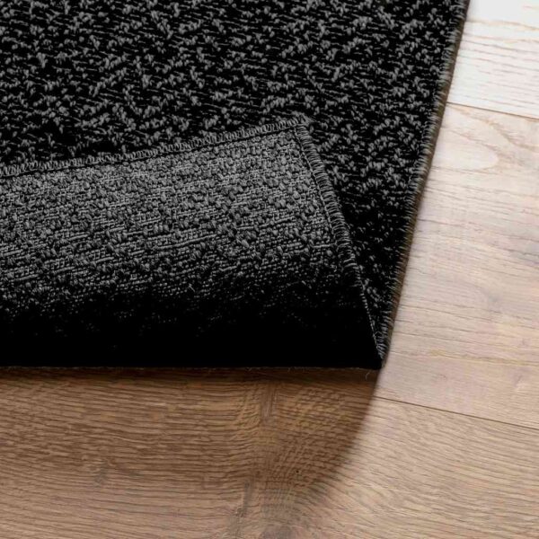 Tapete ZIZUR antracite 160x230 cm aspeto juta interior exterior - Image 7