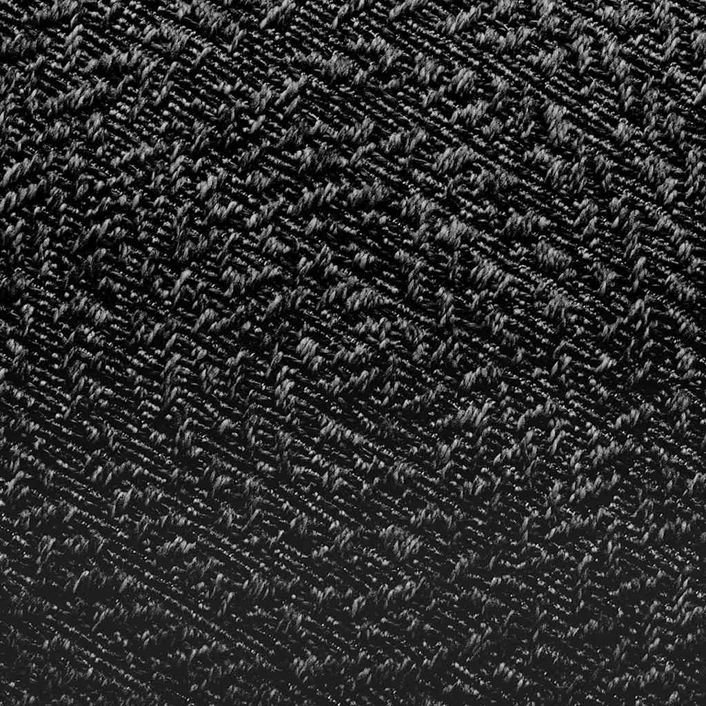 Tapete ZIZUR antracite 240x340 cm aspeto juta interior exterior - Image 4