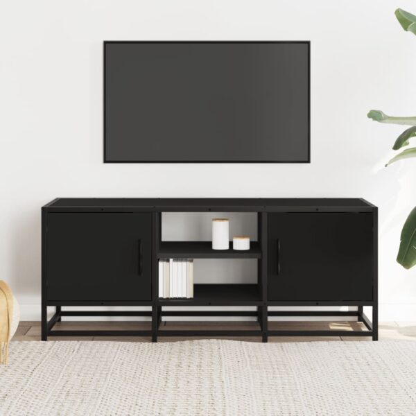Móvel para TV 100x35x41 cm derivados de madeira/metal preto - Image 2