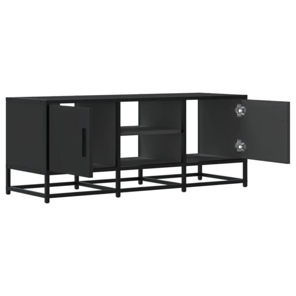 Móvel para TV 100x35x41 cm derivados de madeira/metal preto - Image 6
