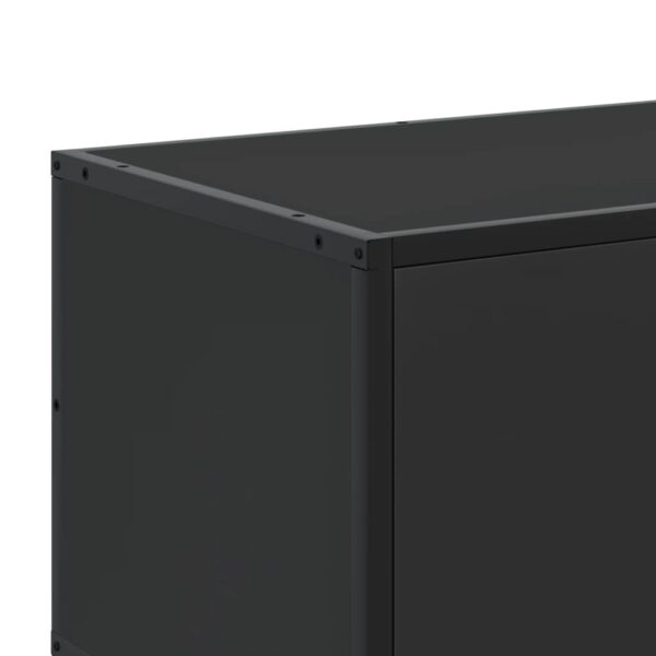 Móvel para TV 100x35x41 cm derivados de madeira/metal preto - Image 7