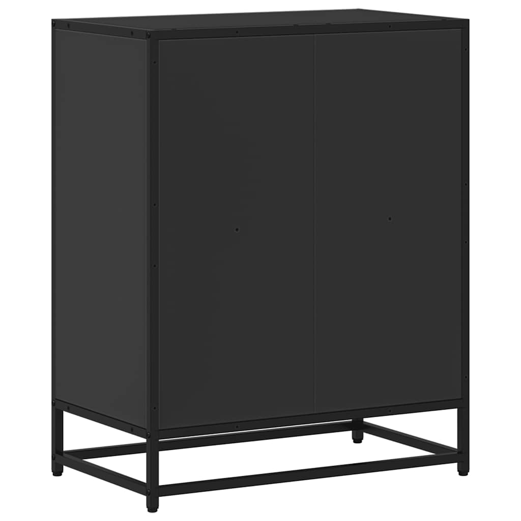 Estante 60x35x76 cm derivados de madeira preto - Image 5