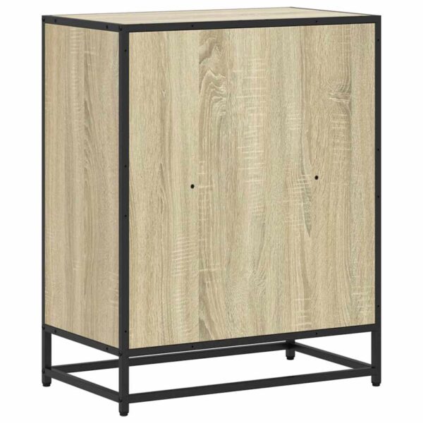 Estante 60x35x76 cm contraplacado cor carvalho sonoma - Image 5
