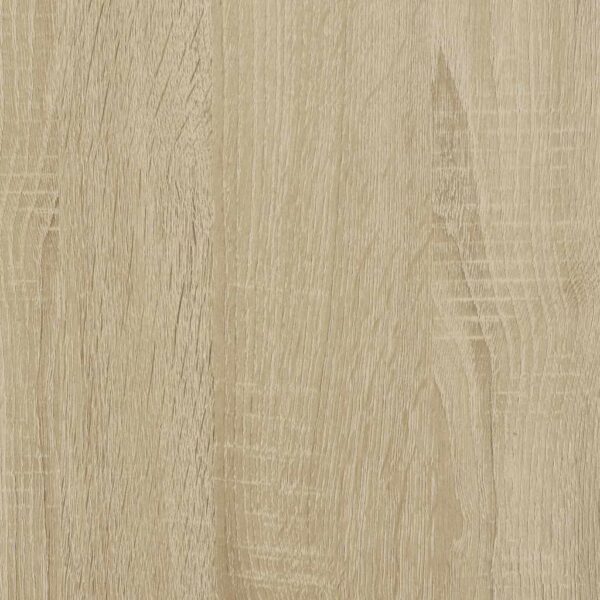 Estante 60x35x76 cm contraplacado cor carvalho sonoma - Image 7