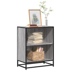 Estante 60x35x76 cm derivados de madeira cinzento sonoma