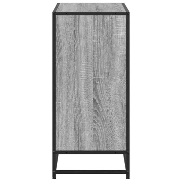 Estante 80,5x35x76 cm derivados de madeira cinzento sonoma - Image 4