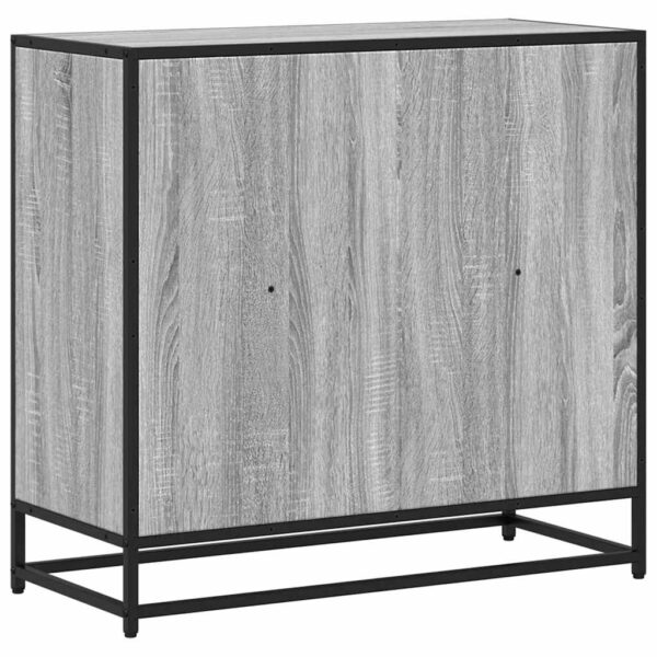 Estante 80,5x35x76 cm derivados de madeira cinzento sonoma - Image 5