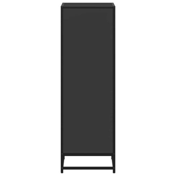 Estante 40x35x107,5 cm contraplacado preto - Image 4