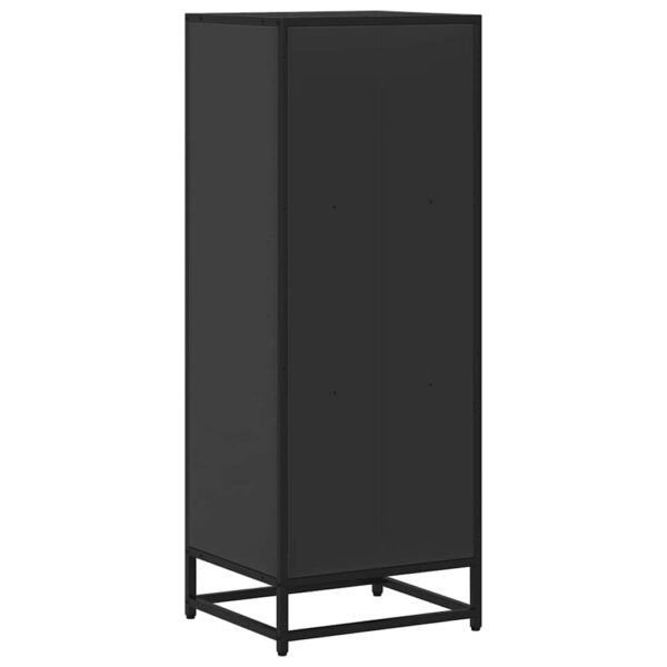 Estante 40x35x107,5 cm contraplacado preto - Image 5