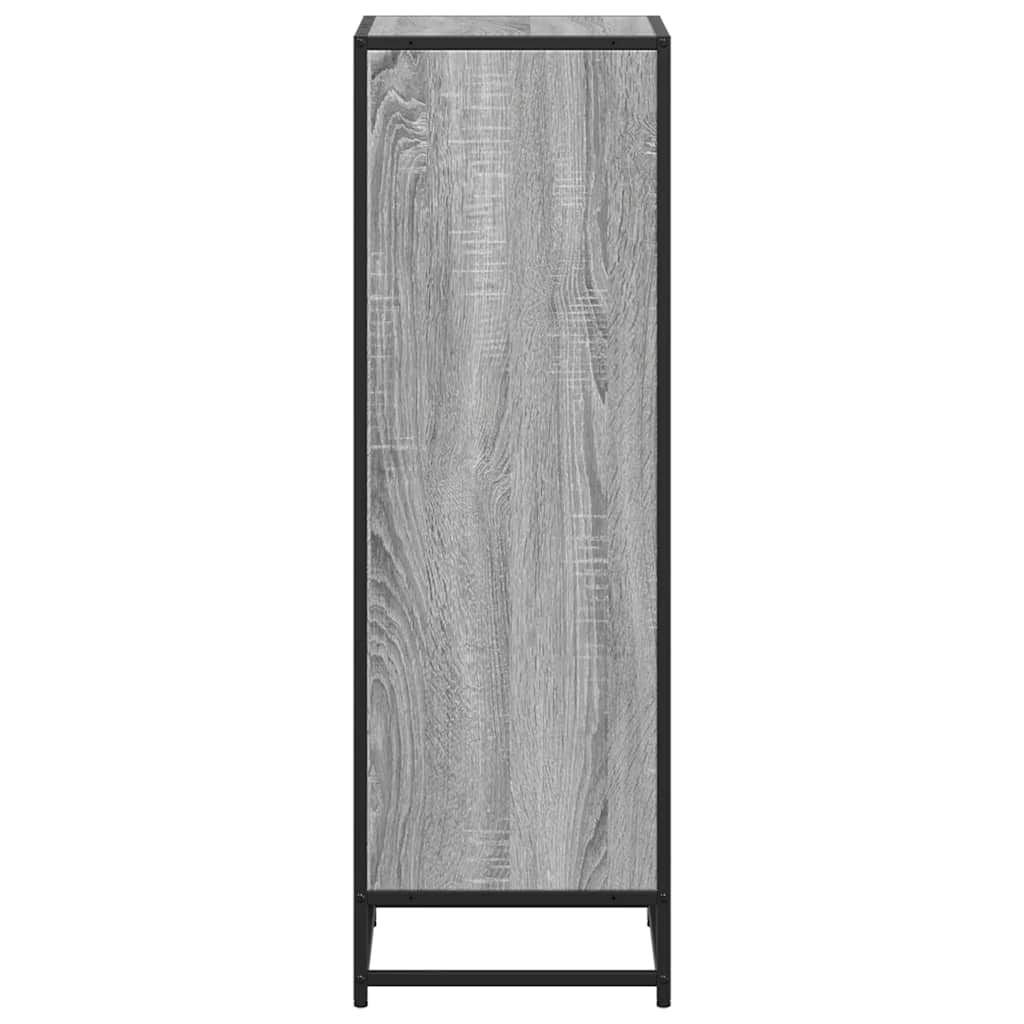 Estante 40x35x107,5 cm derivados de madeira cinzento sonoma - Image 4