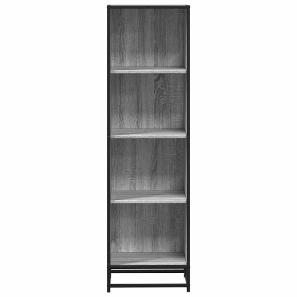 Estante 40x35x139 cm derivados de madeira cinzento sonoma - Image 3