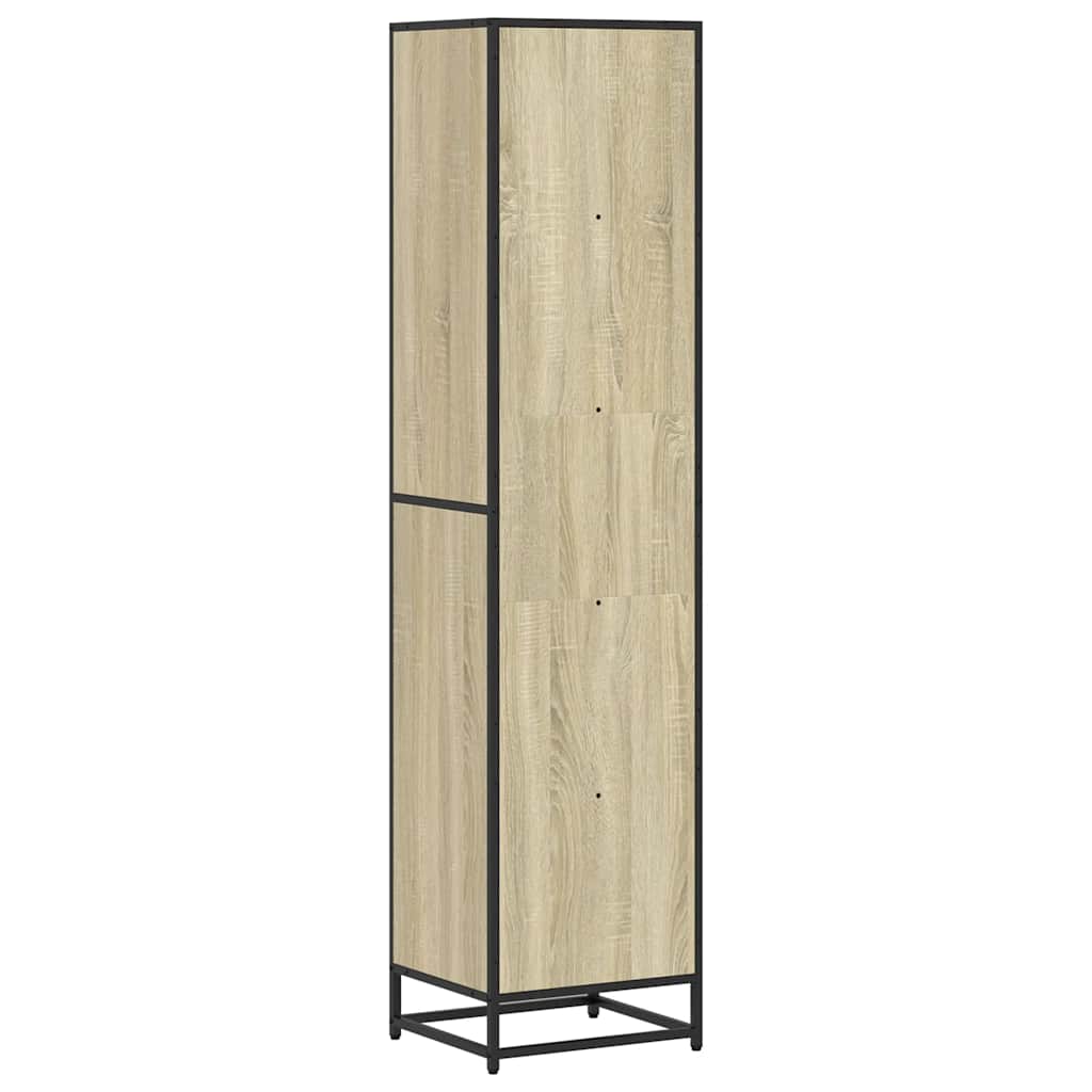 Estante 40x35x170,5 cm contraplacado cor carvalho sonoma - Image 5