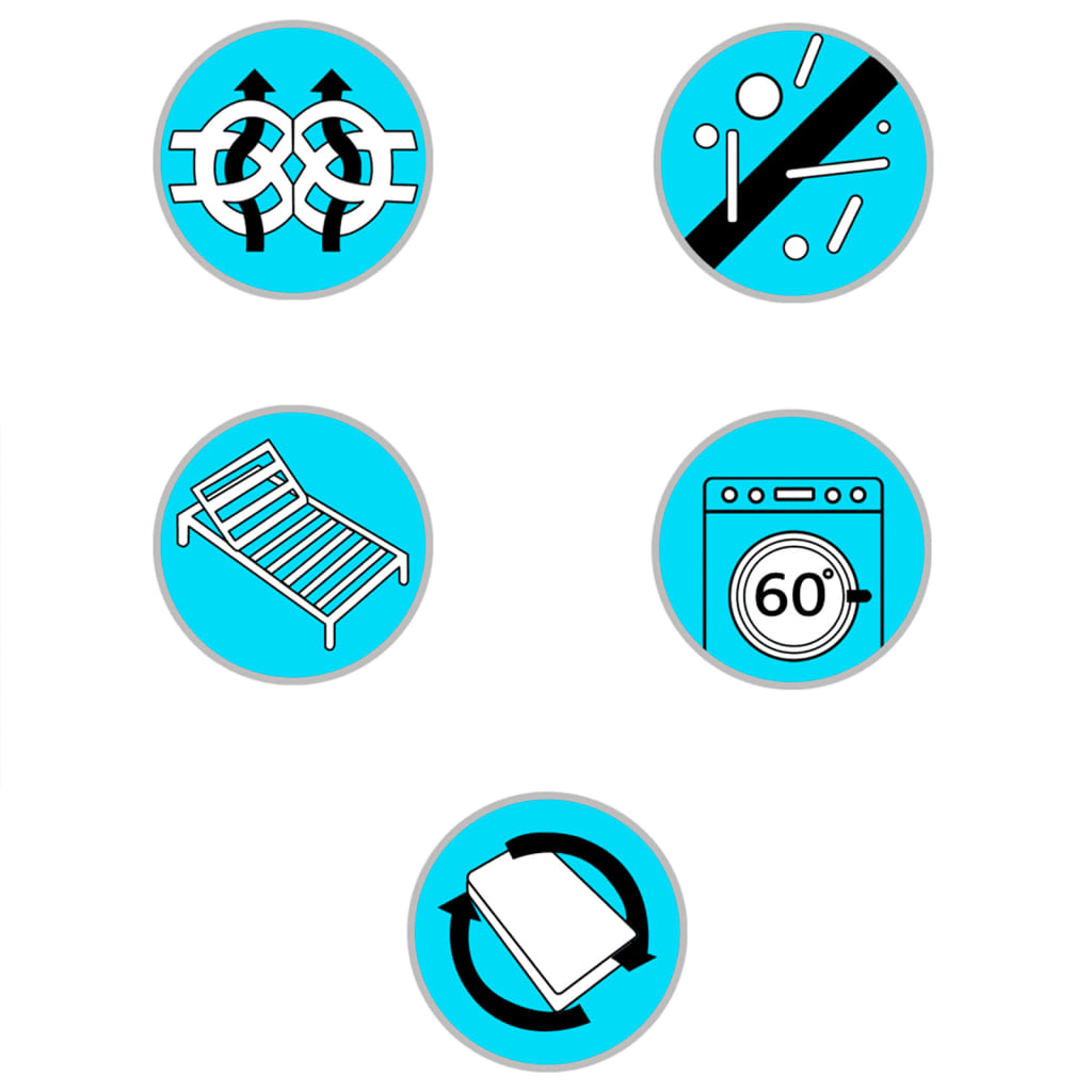 Colchão para cama box spring 190x90x20 cm tecido - Image 8