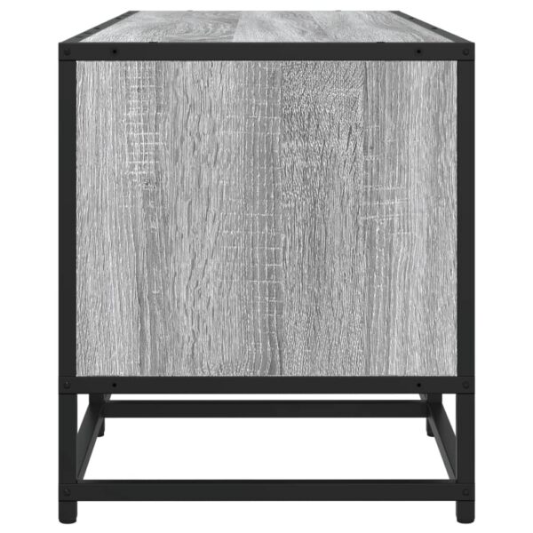 Móvel de TV 180x35x41 cm derivados de madeira cinzento sonoma - Image 4