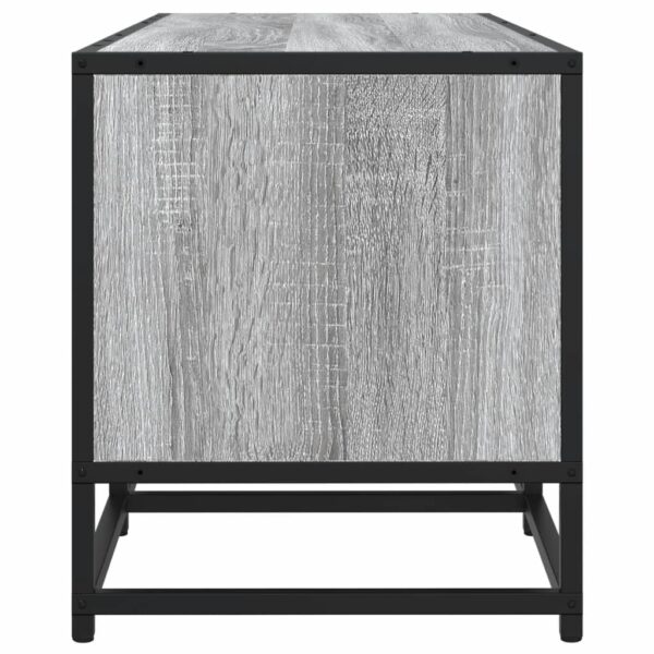 Móvel de TV 180x35x41 cm derivados de madeira cinzento sonoma - Image 4