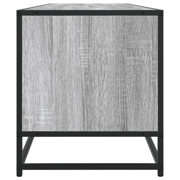 Móvel de TV 180x40x46 cm derivados de madeira cinzento sonoma - Image 4