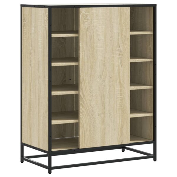 Sapateira 75x38x97,5 cm deriv. de madeira/metal carvalho sonoma - Image 5