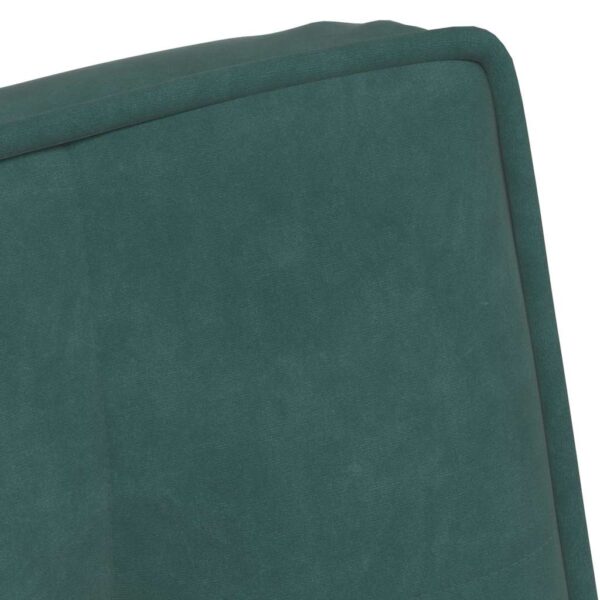 Cadeira de relaxamento 64x74x84 cm veludo verde-escuro - Image 6