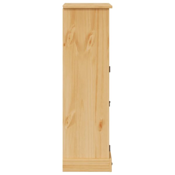Móvel de WC Corona 70x33x110 cm madeira de pinho maciça - Image 5