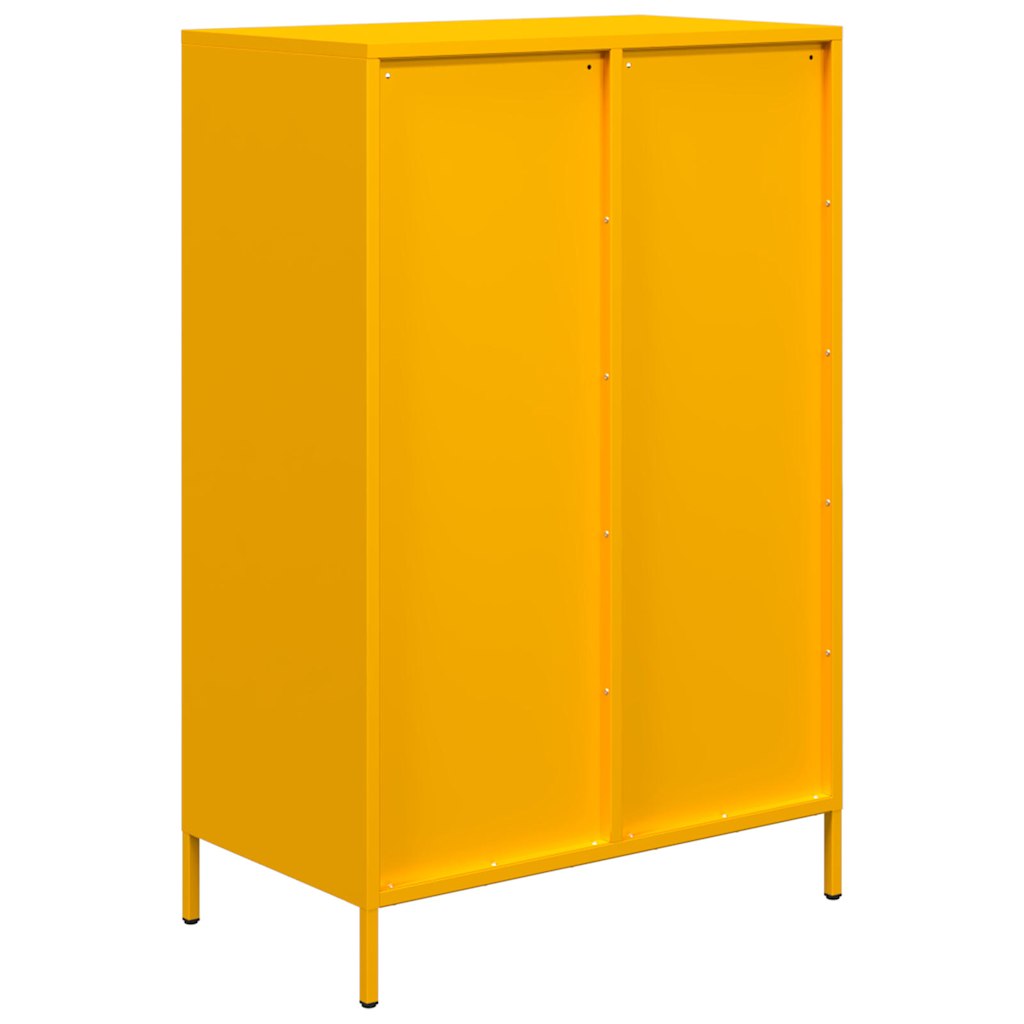 Móvel alto 68x39x101,5 cm aço amarelo mostarda - Image 6