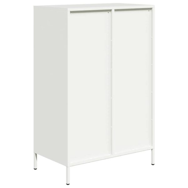 Móvel alto 68x39x101,5 cm aço branco - Image 6