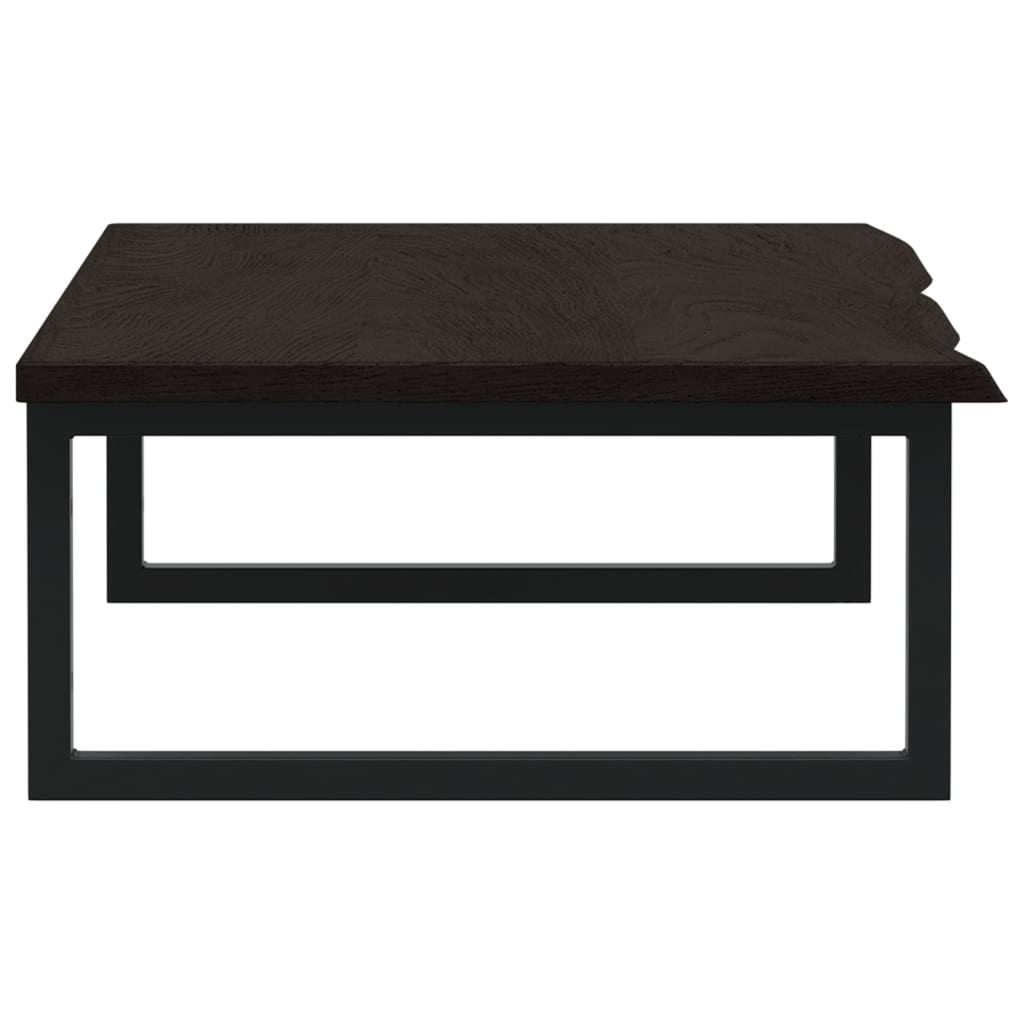 Prateleira de parede p/ lavatório aço/madeira carvalho maciça - Image 4