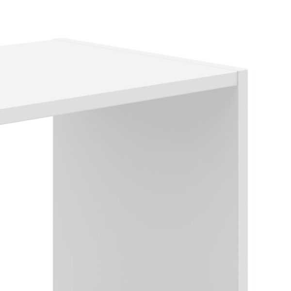 Estante 68,5x32x75 cm derivados de madeira branco - Image 6