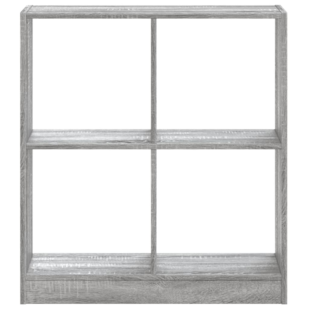 Estante 68,5x32x75 cm derivados de madeira cinzento sonoma - Image 3