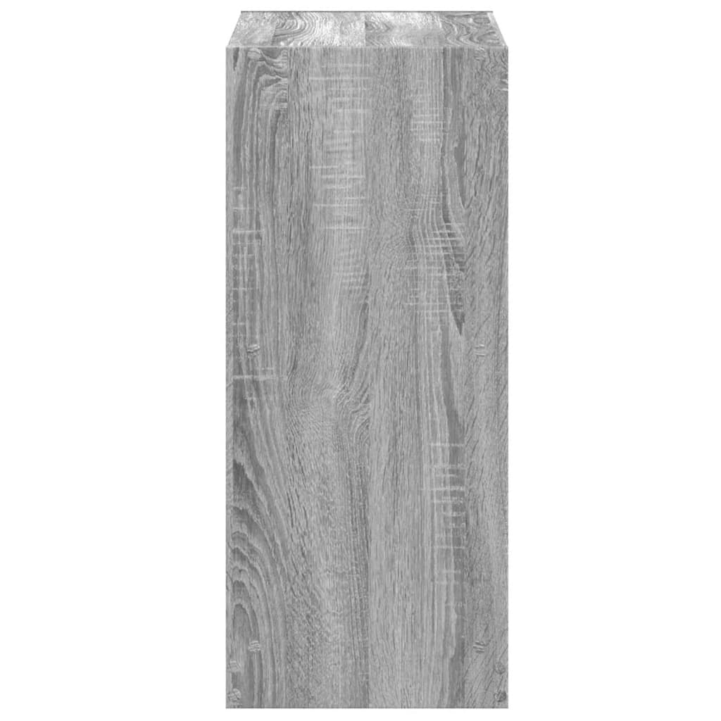 Estante 68,5x32x75 cm derivados de madeira cinzento sonoma - Image 4