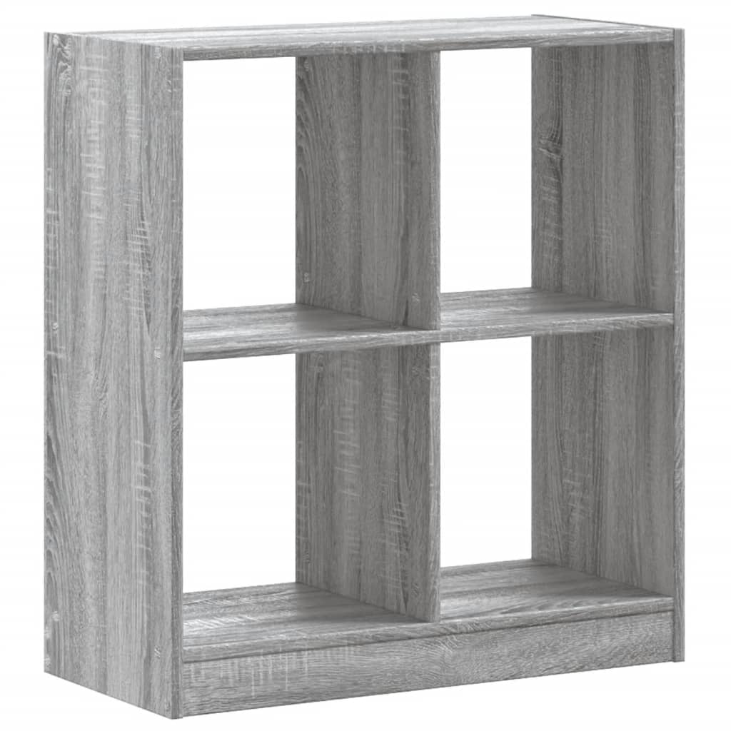 Estante 68,5x32x75 cm derivados de madeira cinzento sonoma - Image 5