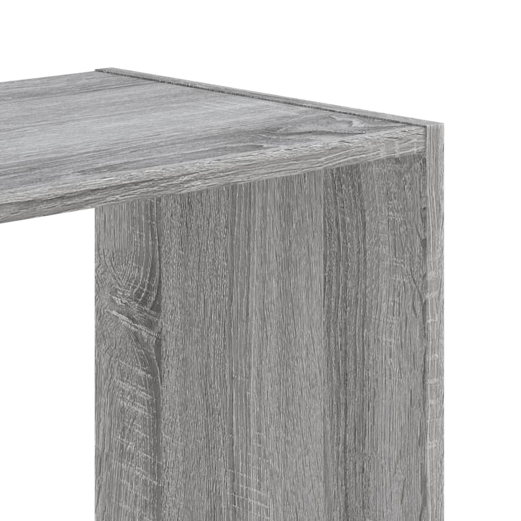 Estante 68,5x32x75 cm derivados de madeira cinzento sonoma - Image 6
