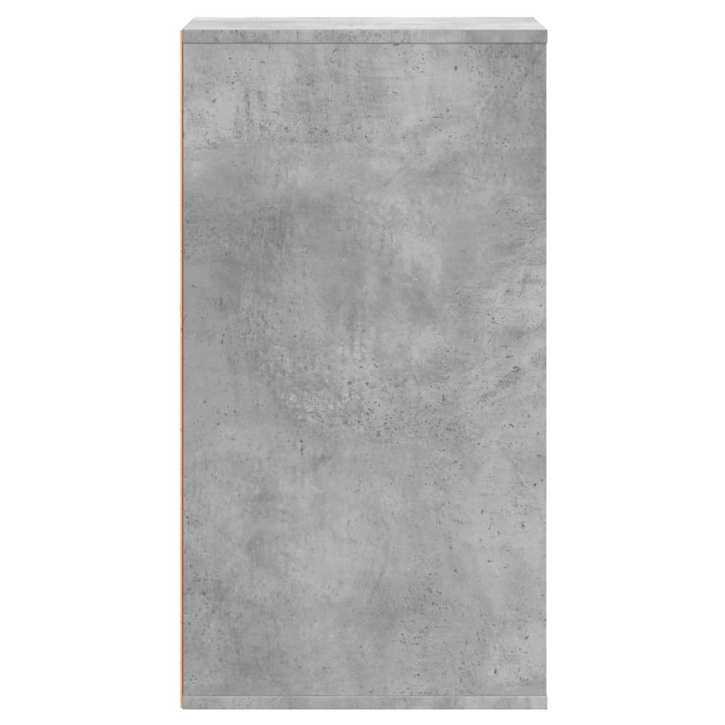 Cómoda 40x41x76 cm derivados de madeira cinzento cimento - Image 5