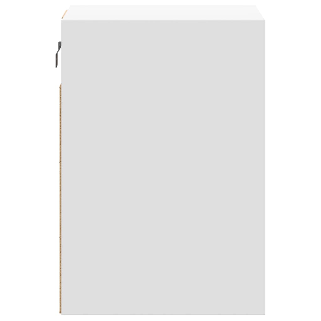 Móveis de parede p/ TV com luzes LED 2 pcs 41x31x45 cm branco - Image 6