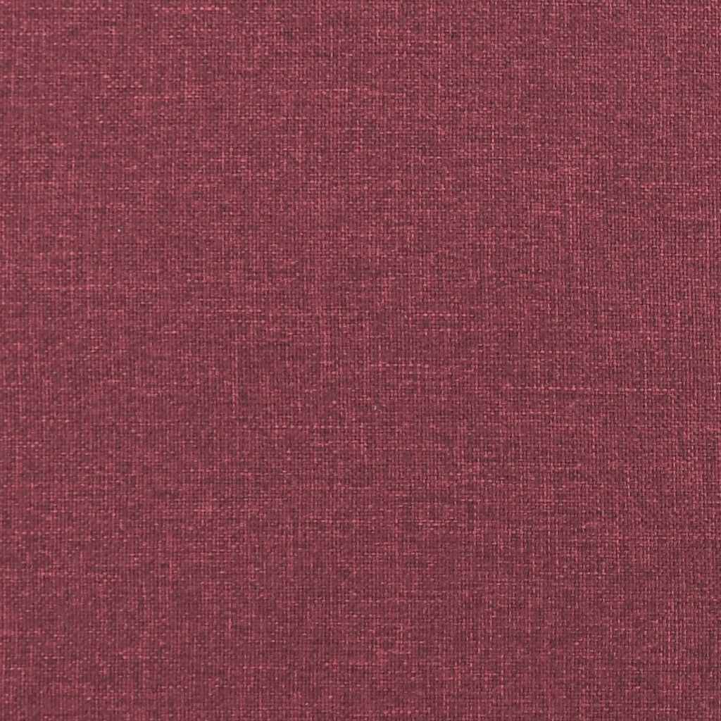 Poltrona de massagens reclinável tecido vermelho tinto - Image 12