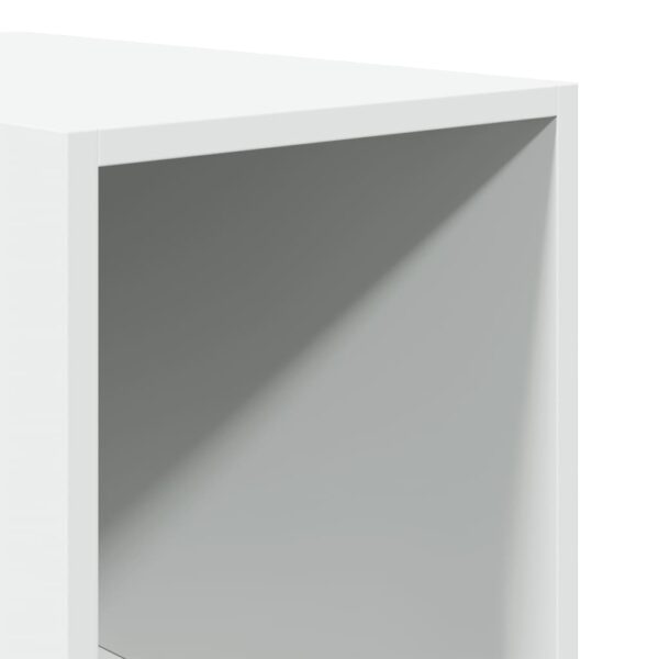 Roupeiro 30x50x200 cm derivados de madeira branco - Image 6