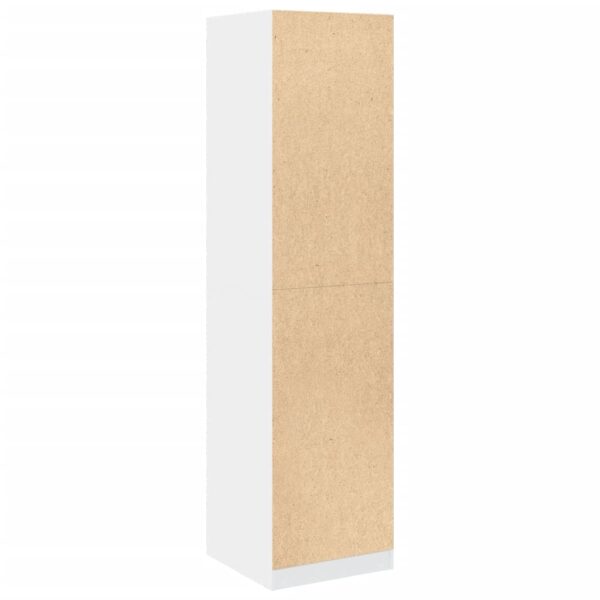 Roupeiro 50x50x200 cm contraplacado branco - Image 5