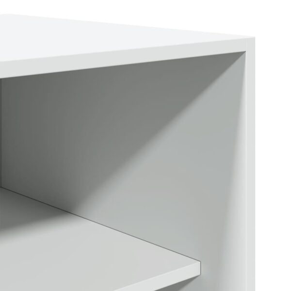 Roupeiro 50x50x200 cm contraplacado branco - Image 6