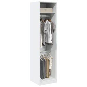 Roupeiro 50x50x200 cm contraplacado branco