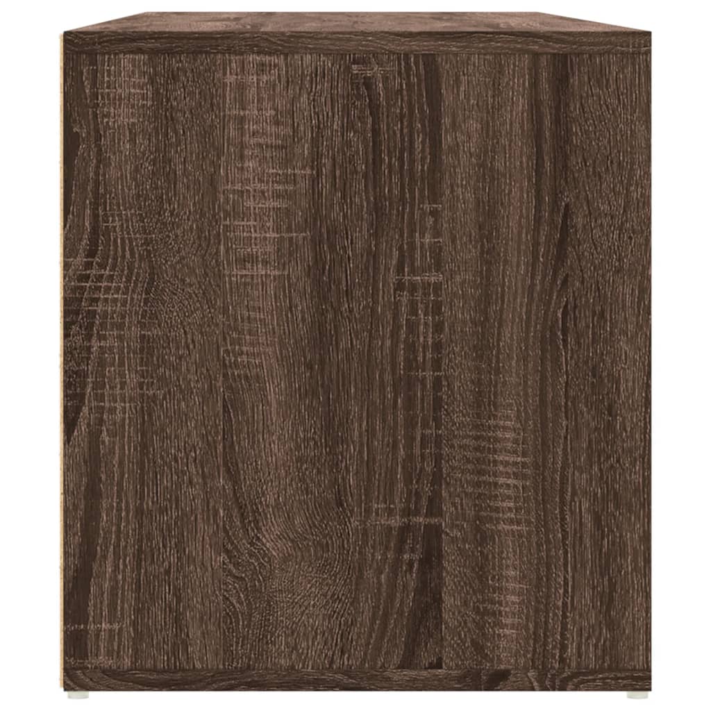 Armário canto 200x40x45 cm derivados madeira carvalho castanho - Image 4