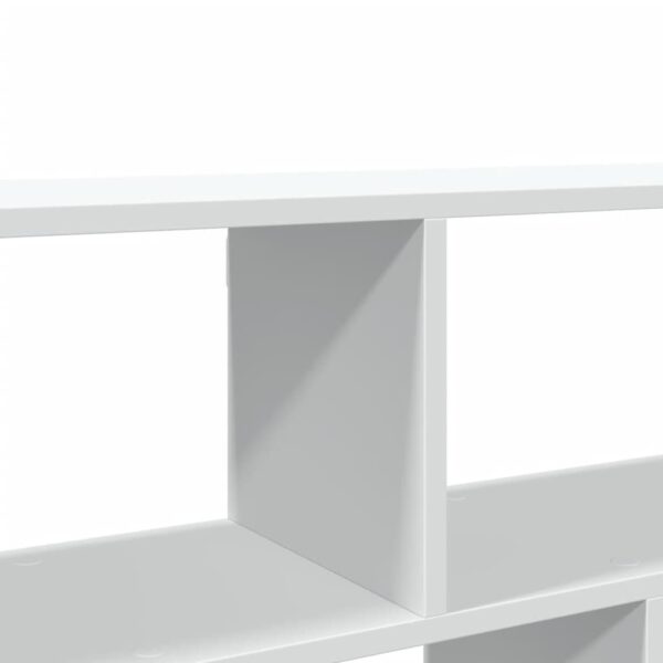 Prateleira de parede 100x25x50 cm derivados de madeira branco - Image 7