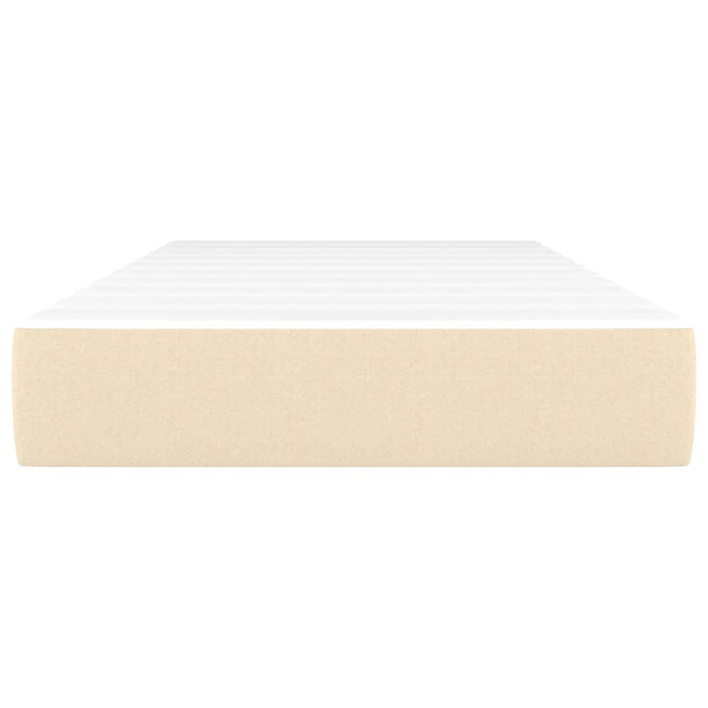 Colchão de molas ensacadas infantil 80x160 cm tecido creme - Image 2