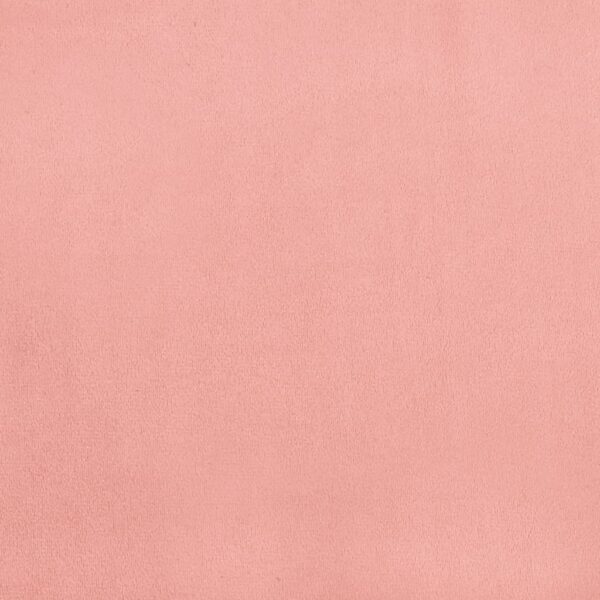 Colchão de molas ensacadas 100x210x20 cm veludo rosa - Image 5