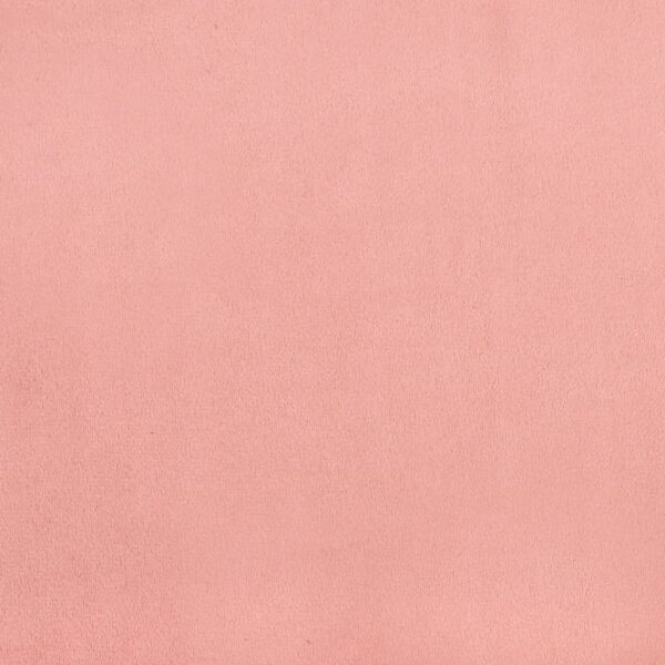 Colchão de molas ensacadas 140x210x20 cm veludo rosa - Image 5