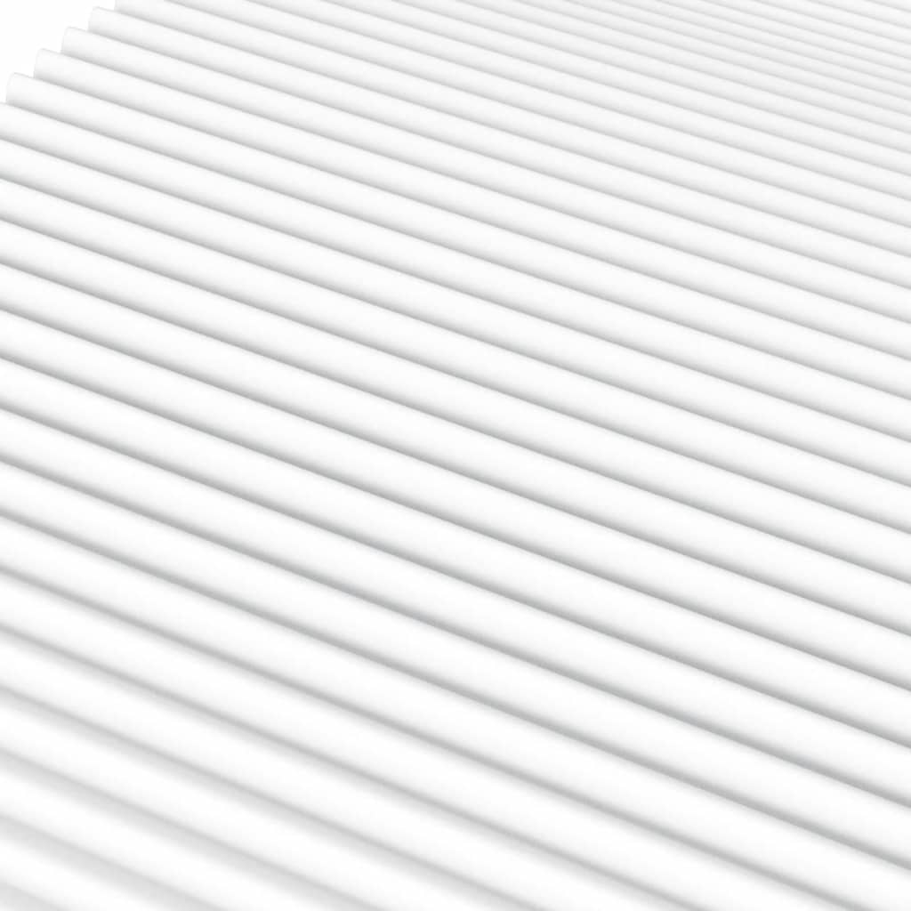 Colchão de espuma 180x210 cm dureza H2 H3 branco - Image 5